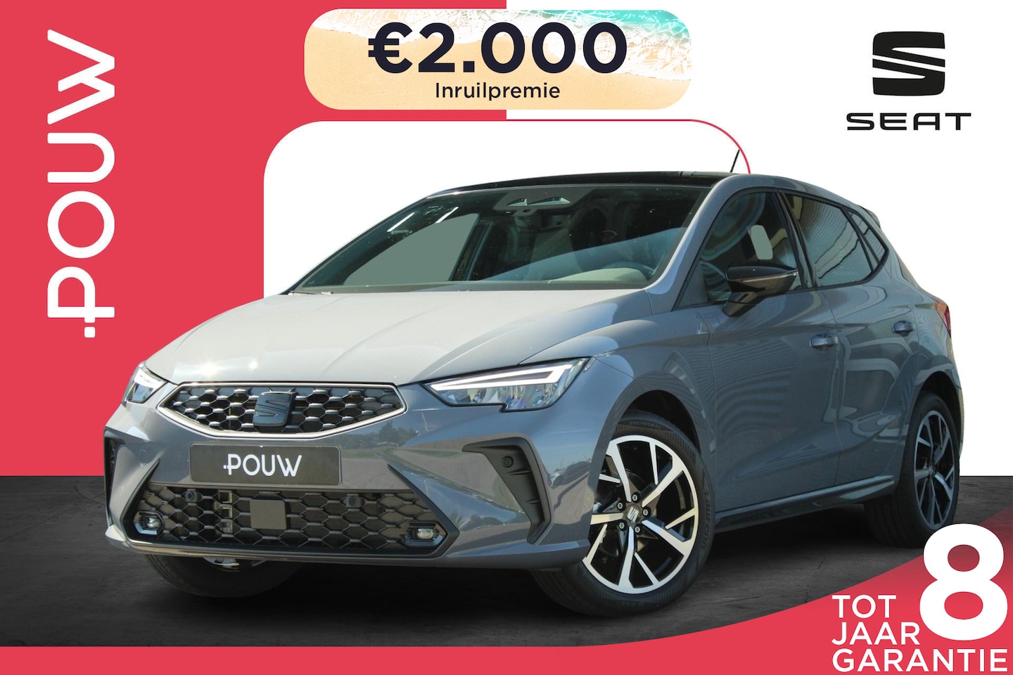SEAT Ibiza - 1.0 EcoTSI 95pk FR Business Connect | Panoramadak | Achteruitrijcamera - AutoWereld.nl