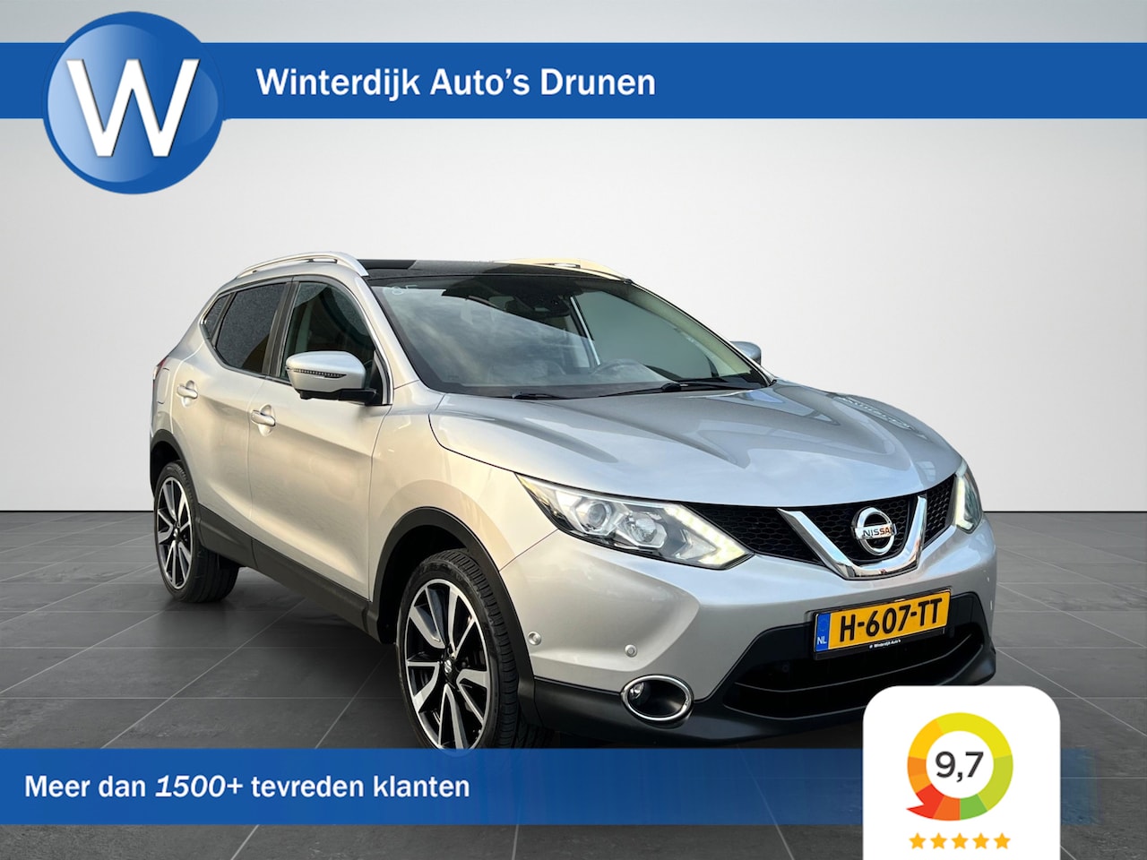 Nissan Qashqai - 1.2 Tekna Clima|360 Camera|Pano|Dode Hoek - AutoWereld.nl