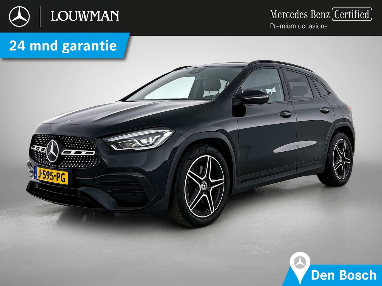Mercedes-Benz GLA-Klasse - 200 AMG Line | Panorama schuifdak | Bahia bruin leder | Night pakket | Sfeerverlichting | - AutoWereld.nl