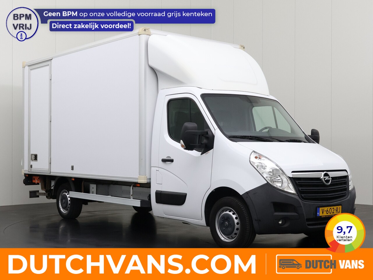 Opel Movano - 2.3CDTI 145PK BiTurbo Bakwagen+Laadklep | Zijdeur | Dakspoiler | Euro 6 | Navigatie | Came - AutoWereld.nl