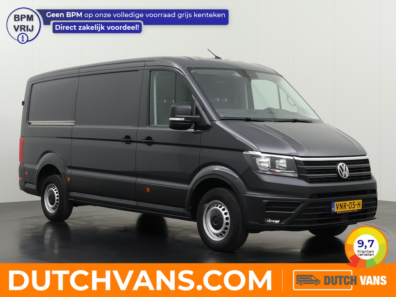 Volkswagen Crafter - 2.0TDI L3H2 Highline | Navigatie | Camera | Airco | Cruise | Betimmering - AutoWereld.nl
