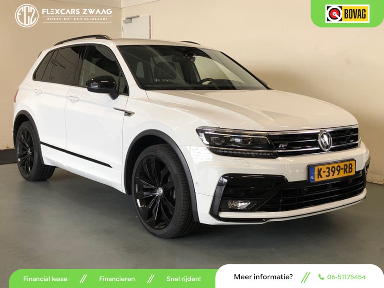 Volkswagen Tiguan - 1.5 TSI ACT Highline Business R - Pano/Schuifdak- Leder - Navi - Afn.Trekhaak - Virt.Cockp - AutoWereld.nl