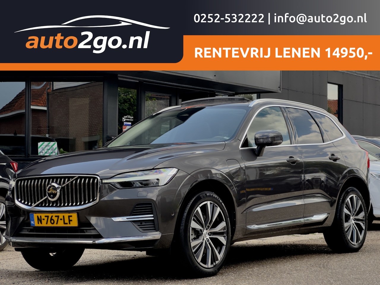 Volvo XC60 - 2.0 T6 AUT8 PLUG-IN HYBRID AWD INSCRIPTION EXCLUSIVE. PANODAK LEDER NAVI CAMERA APPLE-CARP - AutoWereld.nl