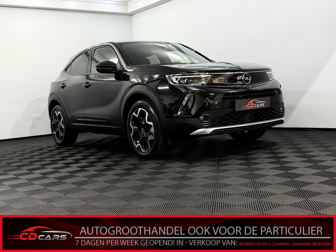 Opel Mokka-e - Ultimate 50-kWh 11kw bl. Camera, Navi, Virtual desk, Cruise control, Rijstrook correctie, - AutoWereld.nl