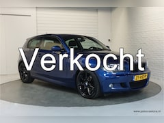 BMW 1-serie - 118i M-Pakket | Le Mans Blau | NWE Ketting | Half leer | 120i