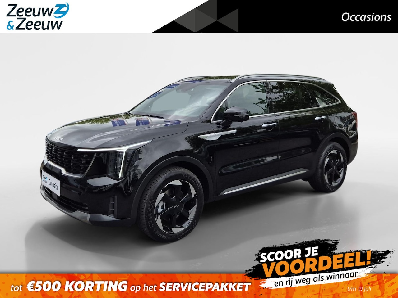 Kia Sorento - 1.6 T-GDi Plug-in Hybrid 4WD DynamicPlusLine 7p | Climate Control | Cruise Control | Navig - AutoWereld.nl