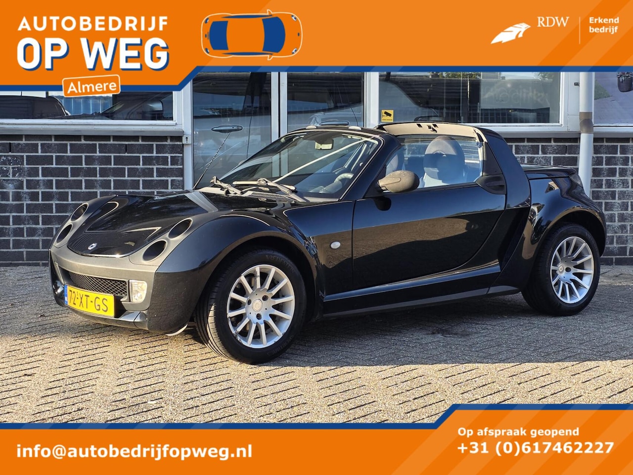 Smart Roadster - 0.7 45 | Cabrio | Automaat | NAP | Nieuwe APK - AutoWereld.nl