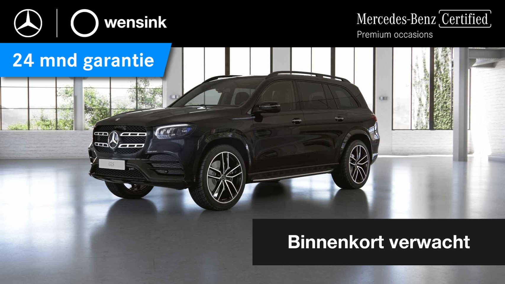 Mercedes-Benz GLS - 450 4MATIC Premium Plus | 7-persoons | AMG | Night | Luchtvering | Trekhaak | Treeplanken - AutoWereld.nl