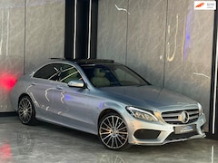 Mercedes-Benz C-klasse - 220 CDI AMG Line |Pano|HUD|Camera|Memory|Keyless|Dode hoek|Leer|LED/Xenon