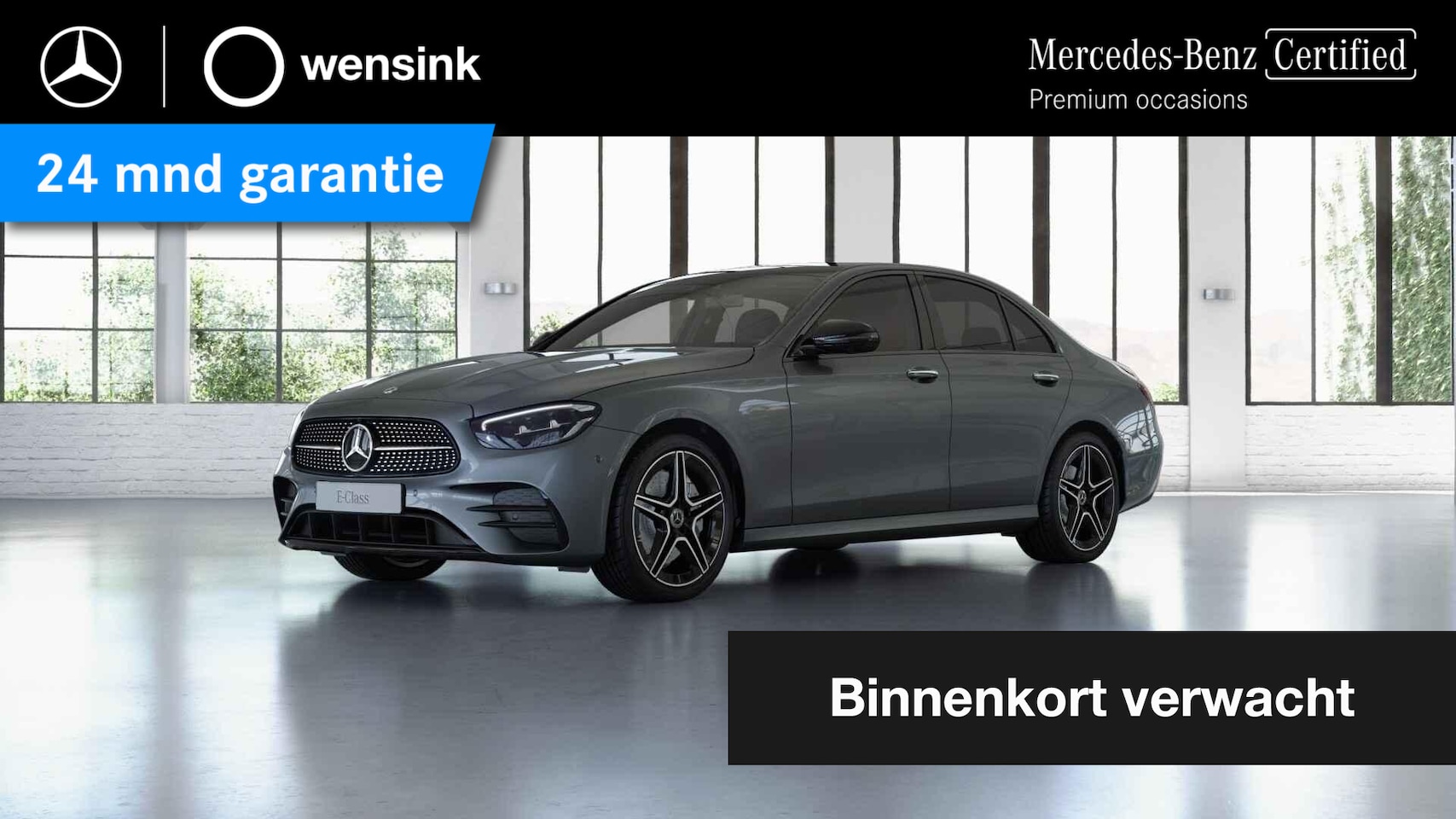 Mercedes-Benz E-klasse - 300 e Business Solution AMG | Night | Panoramadal  | Burmester | Widescreen | Memory | Rij - AutoWereld.nl