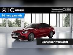 Mercedes-Benz C-klasse - 180 AMG Line | Night | Multispaaks velgen | Achteruitrijcamera | Stoelverwarming |