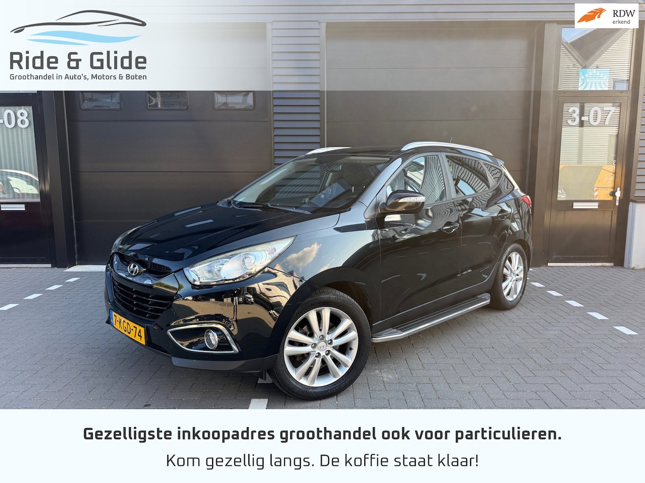Hyundai ix35 - 2.0i i-Catcher leer panoramadak airco navi full optie - AutoWereld.nl