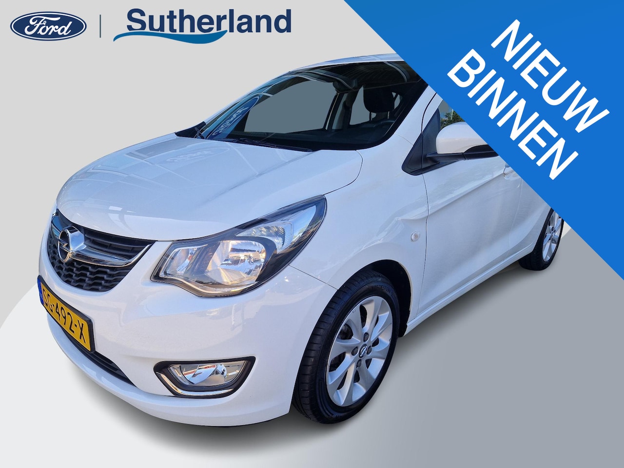 Opel Karl - 1.0 ecoFLEX Innovation Zeer nette en luxe uitv! | Navi | Cruise | Lederen bekl.| Stoelverw - AutoWereld.nl