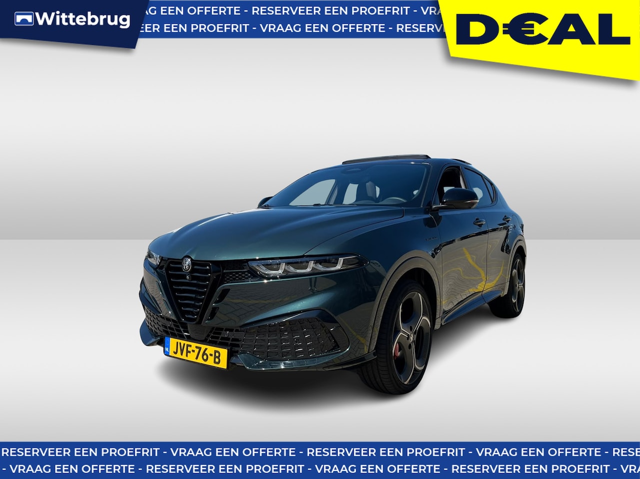 Alfa Romeo Tonale - 1.3 Ibrida Plug-In Q4 Veloce 270 pk | Tech Pack | Harman Kardon HiFi | Panoramisch schuif/ - AutoWereld.nl