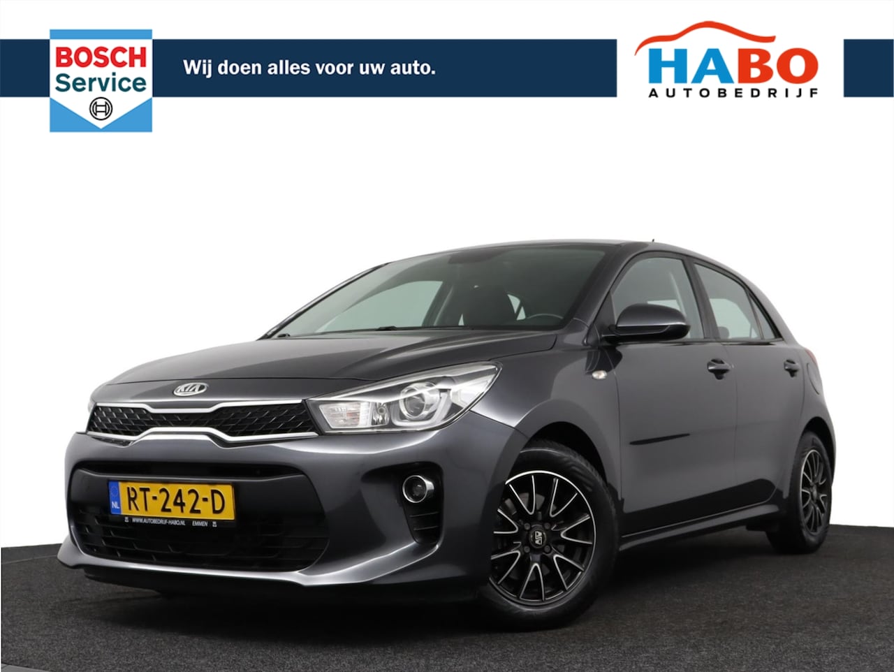 Kia Rio - 1.0 T-GDI COMFORTPLUSLINE 100PK AC/CRUISE/NAV/CAMERA/PARK.SENS/LMV/TREKHAAK - AutoWereld.nl