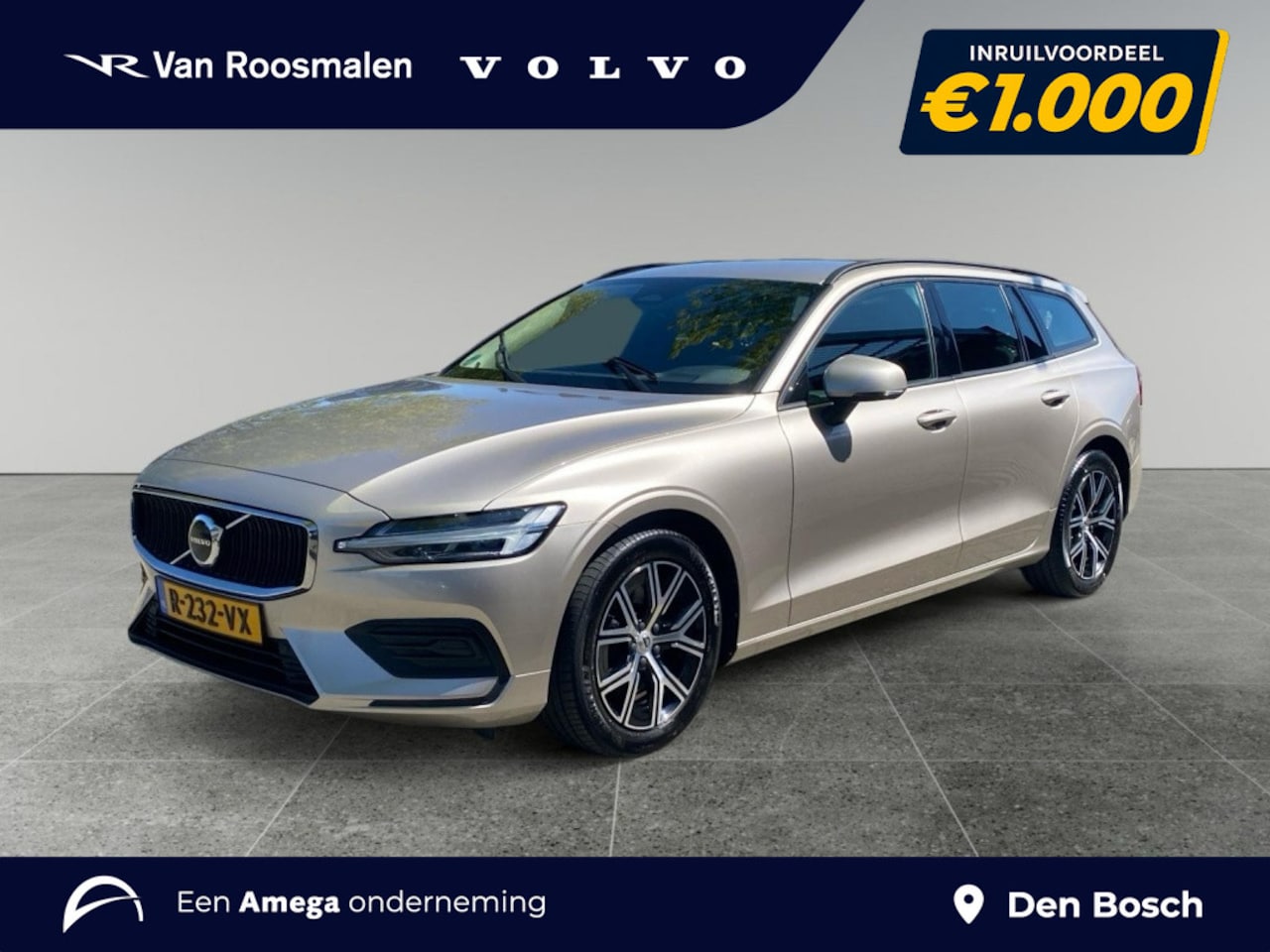 Volvo V60 - 2.0 B3 Essential | Navigatie | Rijklaar | Volvo Selekt | - AutoWereld.nl