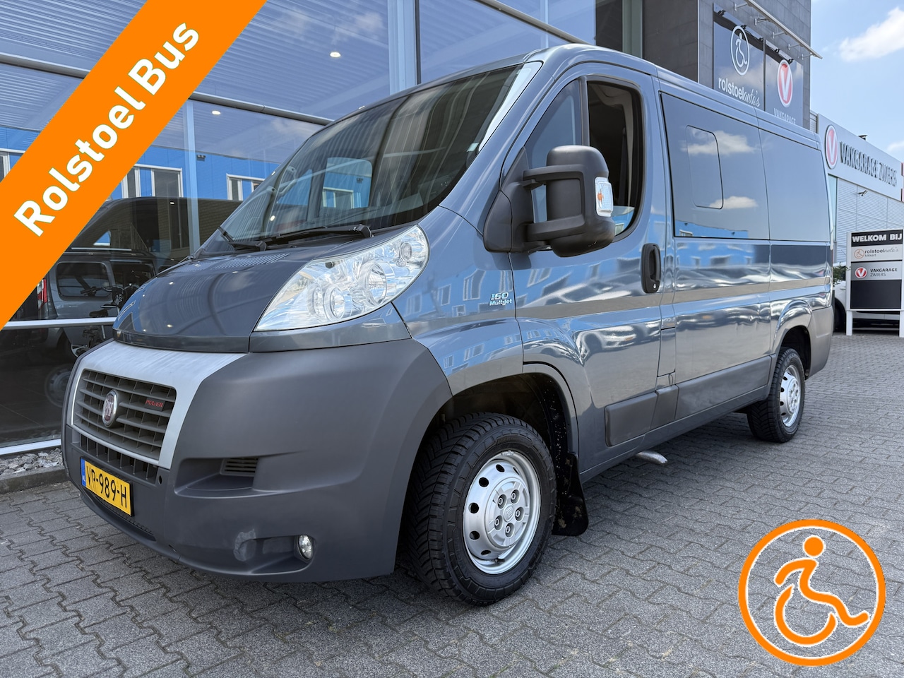 Fiat Ducato - 3+1 Rolstoelbus 30 3.0 MultiJet L1H1 Automaat 160 PK (Mooie ruime Rolstoelbus met automaat - AutoWereld.nl