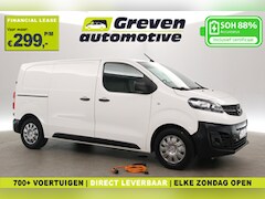 Opel Vivaro-e - 75 kWh L2H1 | Snelladen | SOH 88% | Airco | Cruise | 3 Zits | Carplay | Parkeersens