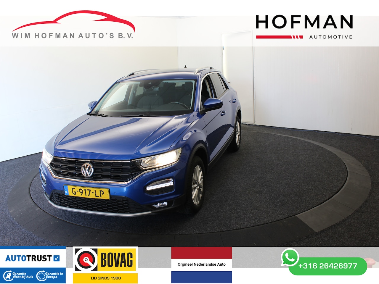 Volkswagen T-Roc - 1.0 TSI Style Buss EL aKlep Trekh Navi app connect Stoelverwarming El aKlep - AutoWereld.nl