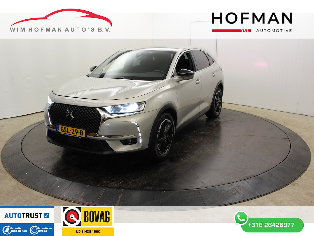 DS 7 Crossback - E-Tense PHEV 4x4 Bastille+ - AutoWereld.nl