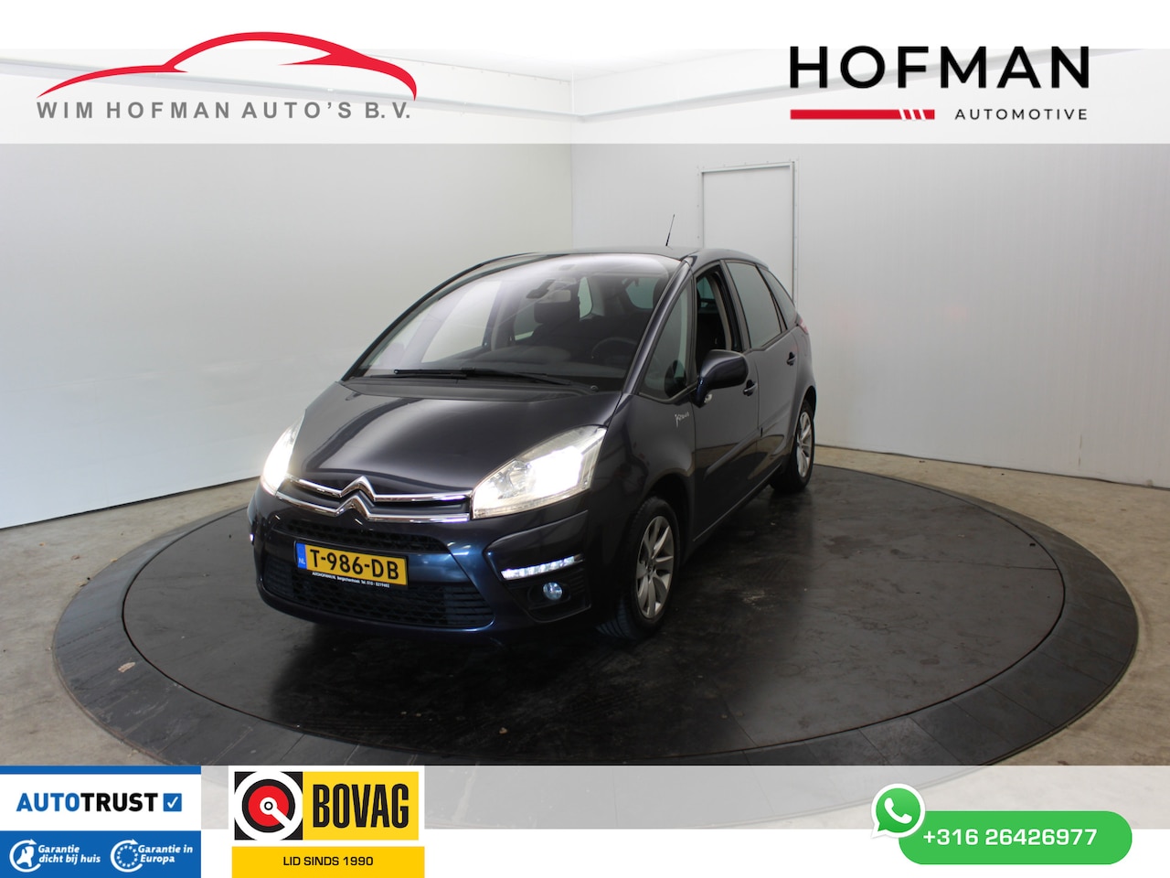 Citroën C4 Picasso - 1.6 VTi AttraTrekhaak PDC Onderhouds boekjes APK 05-27 - AutoWereld.nl
