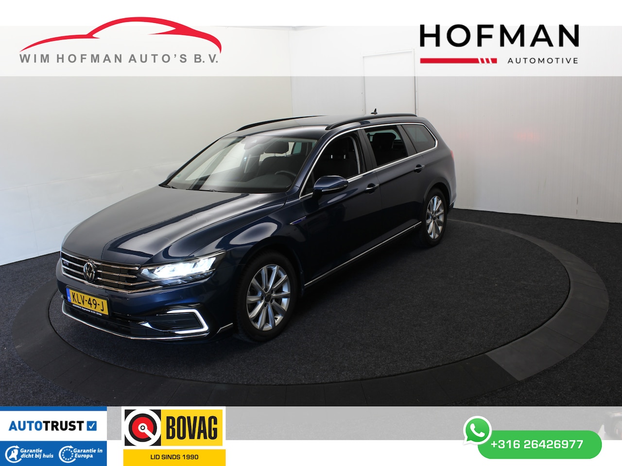 Volkswagen Passat Variant - GTE SOH 100% Camera El A-Klep+Trekhaak Stoelverw Dhoek detec - AutoWereld.nl