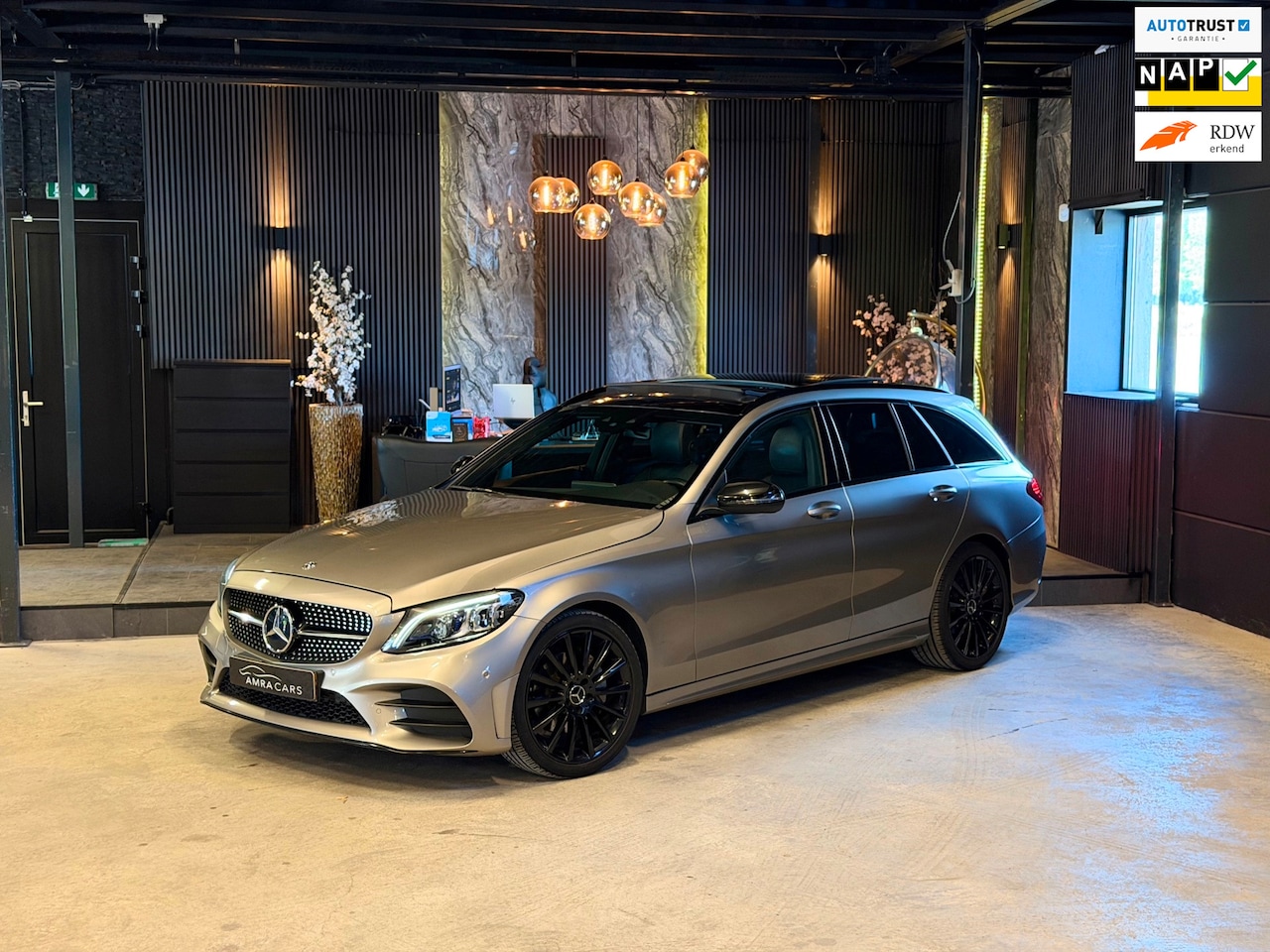 Mercedes-Benz C-klasse Estate - 200 AMG|BURMESTER|SFEERVERLICHTING|VOL - AutoWereld.nl