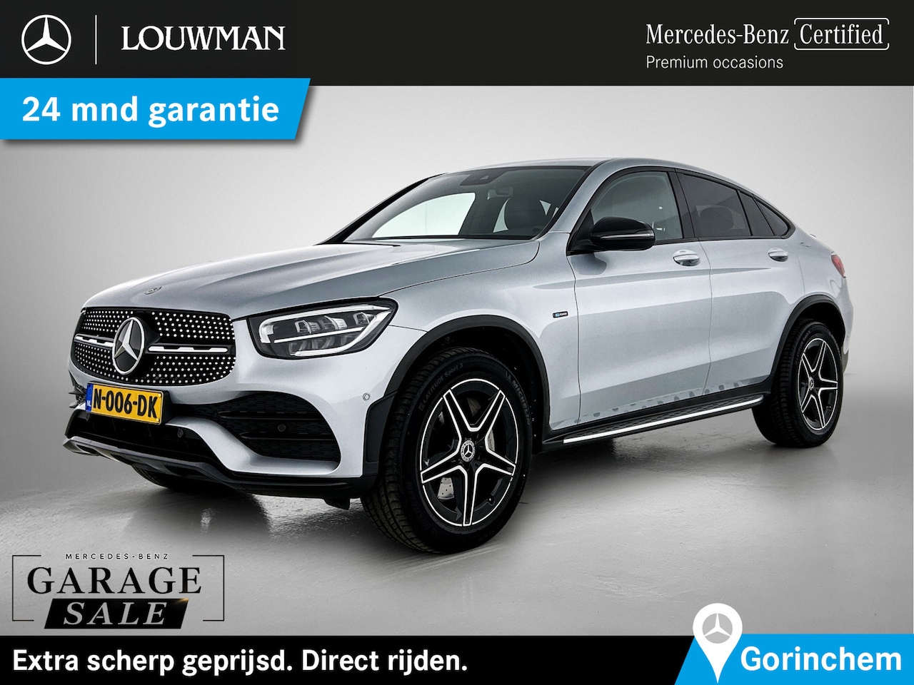 Mercedes-Benz GLC-klasse Coupé - 300 e 4MATIC Business Solution AMG | Achteruitrijcamera | Apple CarPlay | Treeplanken | Sp - AutoWereld.nl