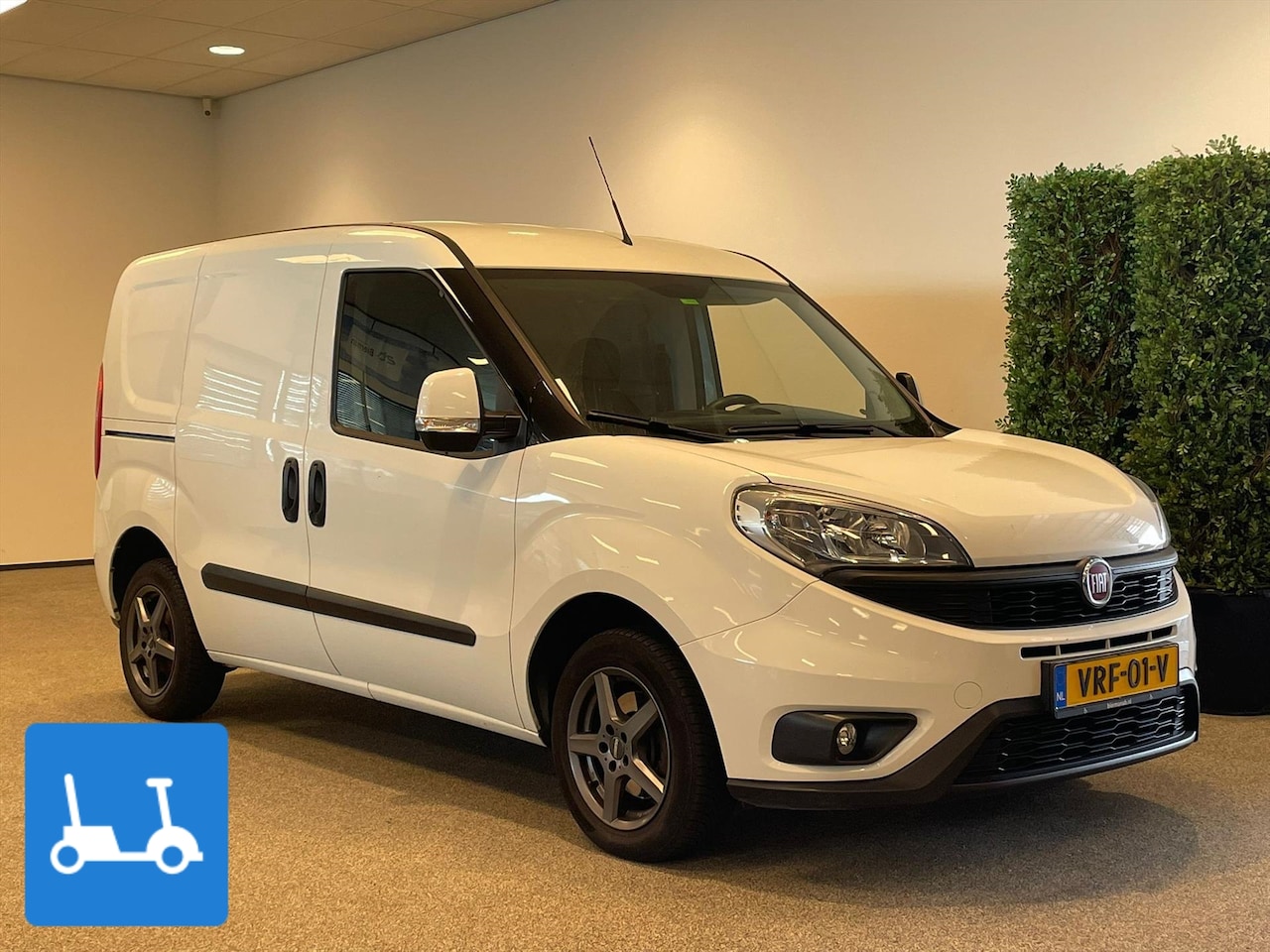 Fiat Doblò - Scootmobiel vervoer (MARGE) incl. kofferbaklift of oprijbanen - AutoWereld.nl