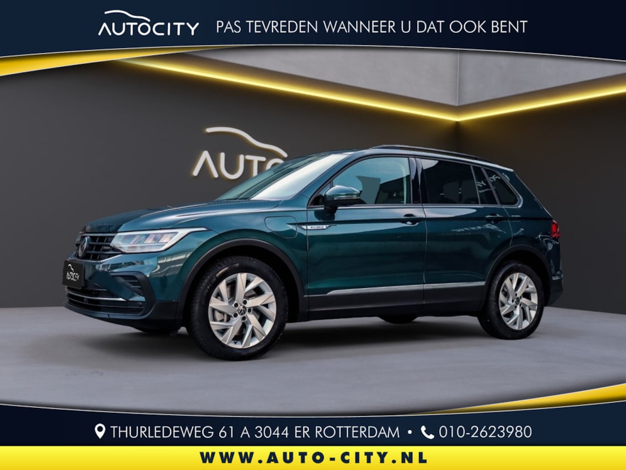 Volkswagen Tiguan - 1.4 TSI eHybrid 245PK PHEV 360° Camera l Carplay l 18" LM, ACC - AutoWereld.nl