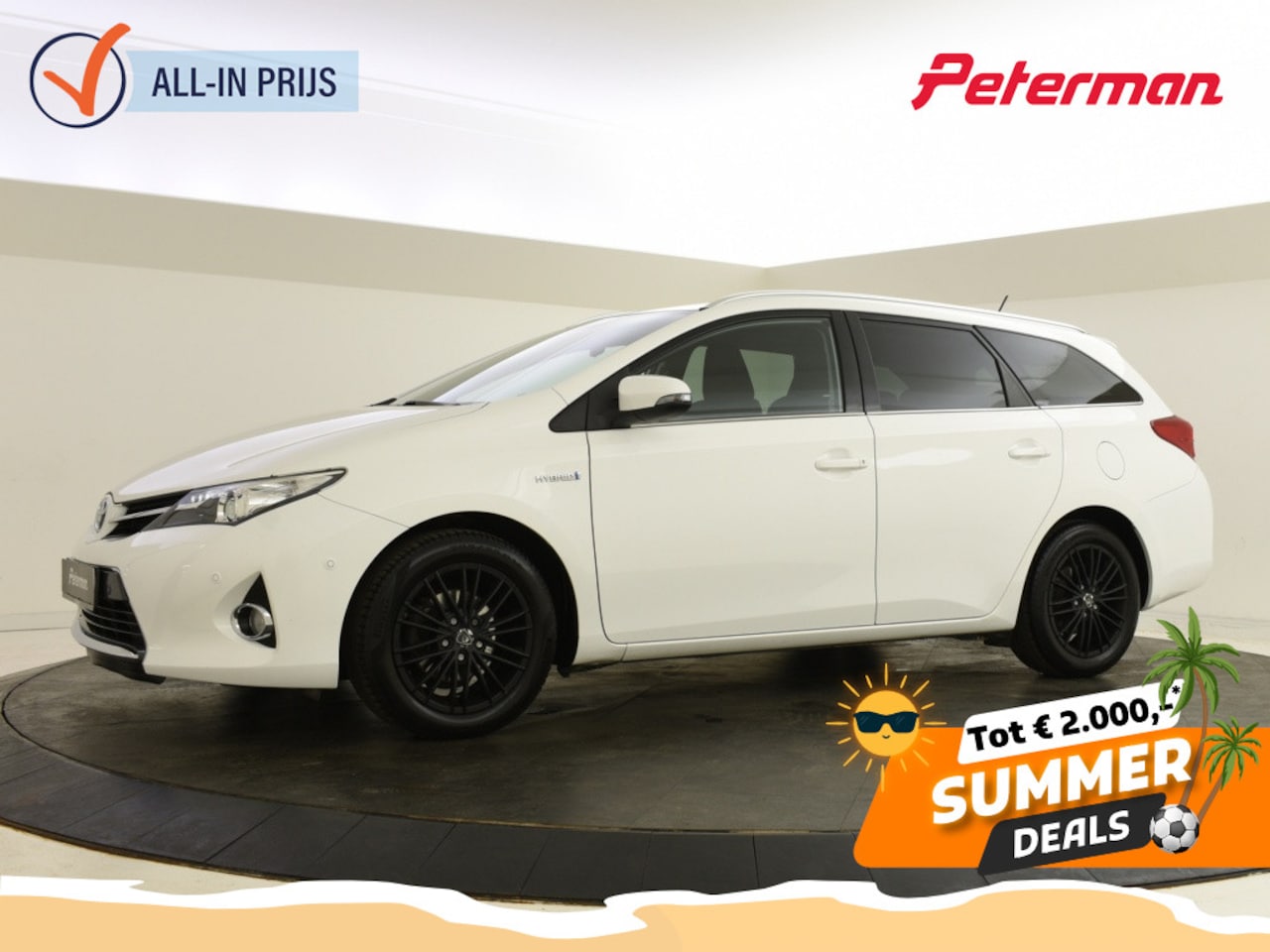 Toyota Auris Touring Sports - 1.8 Hybrid Lease | Stoelverw. | Navigatie | Camera | PDC | - AutoWereld.nl