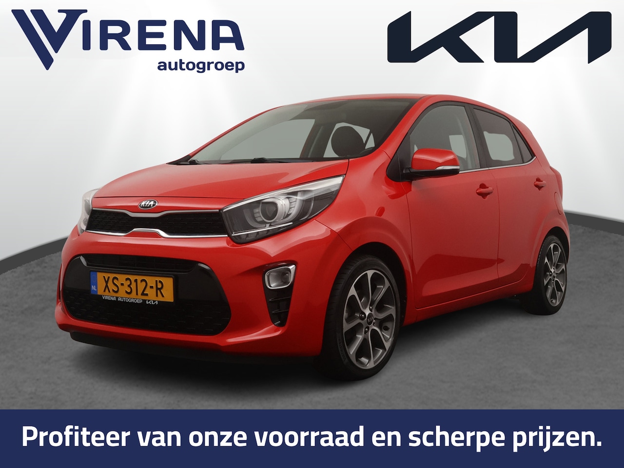 Kia Picanto - 1.0 CVVT Design Edition - Navigatie - Climate Control - Achteruitrijcamera - Apple CarPlay - AutoWereld.nl