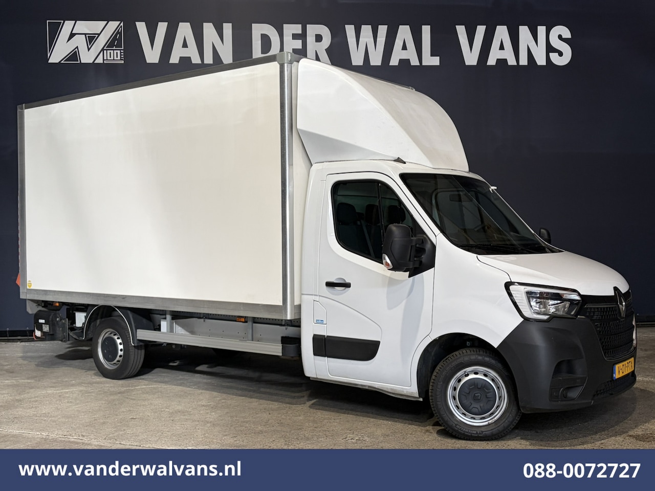 Renault Master - 2.3 dCi 146pk Bakwagen 222cm Hoog Laadklep Euro6 Airco | Navigatie | Camera | LED | 960kg - AutoWereld.nl