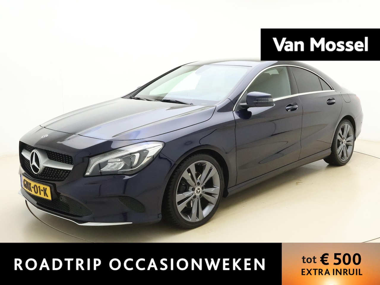 Mercedes-Benz CLA-Klasse - 180 d Business Solution | Navigatie | Stoelverwarming | Airco | Privacy Glass | Lichtmetal - AutoWereld.nl