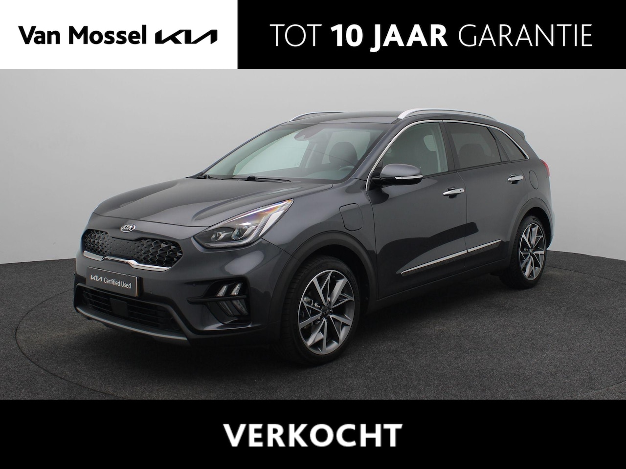 Kia Niro - 1.6 GDi PHEV DynamicPlusLine | Automaat | Stoelverwarming en stuurverwarming | PHEV | - AutoWereld.nl