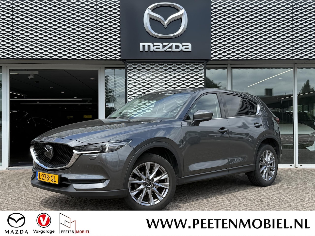 Mazda CX-5 - 2.0 SkyActiv-G 165 Luxury AUTOMAAT |VOLLEDIG DEALERONDERHOUDEN | NL AUTO | LEDEREN BEKLEDI - AutoWereld.nl