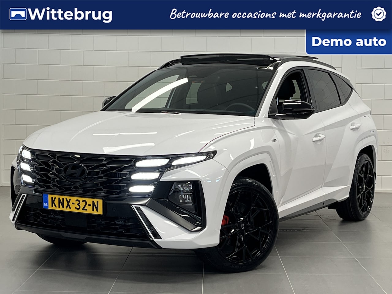 Hyundai Tucson - 1.6 T-GDI PHEV N Line Business Sky BLACK PACK | 20 INCH WIELEN | OPEN DAK | DEMO BESCHIKBA - AutoWereld.nl