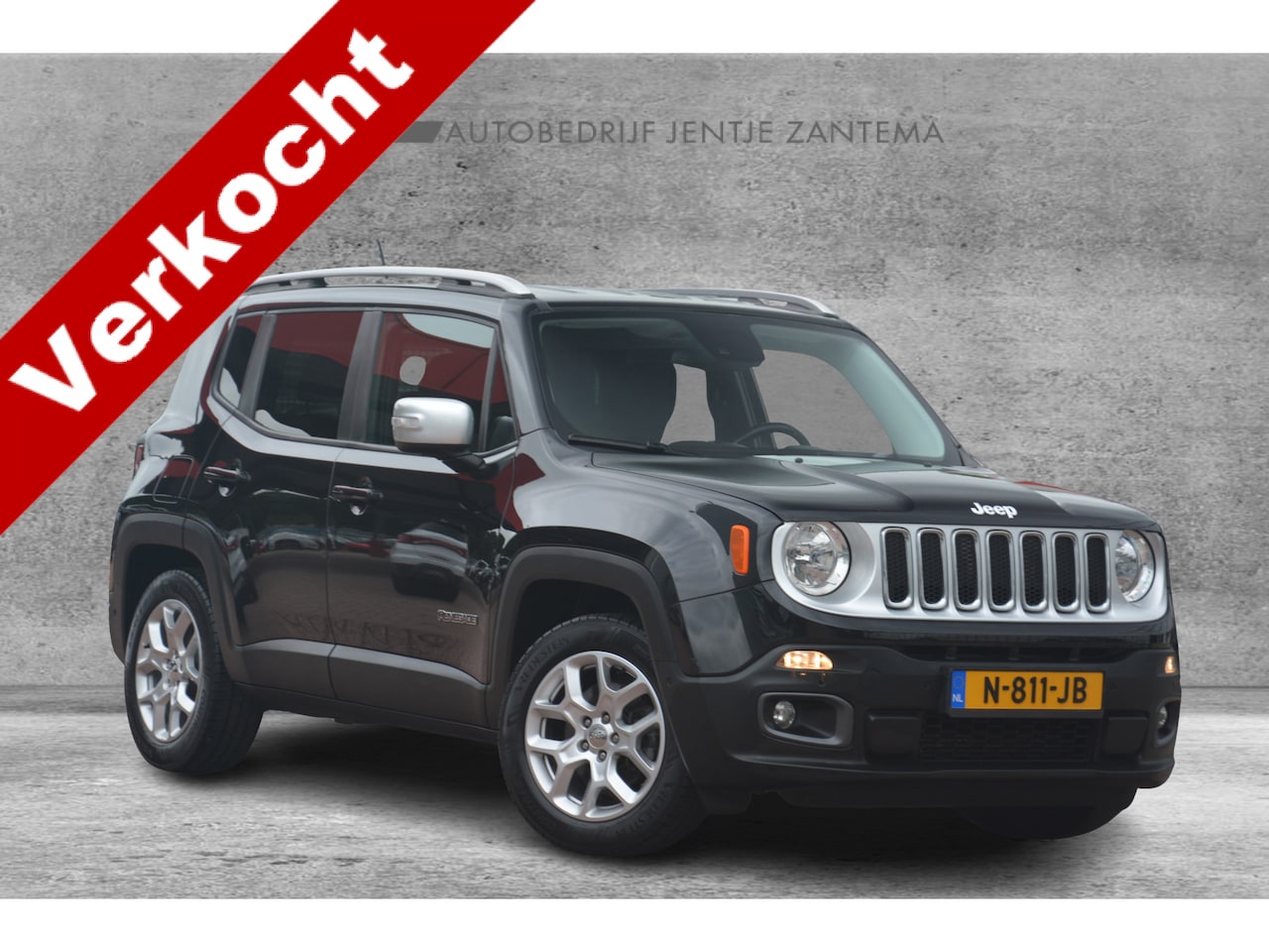 Jeep Renegade - 1.4 MultiAir Night Eagle | Navigatie | Clima | Cruise-control | PDC | Trekhaak | NL auto!! - AutoWereld.nl