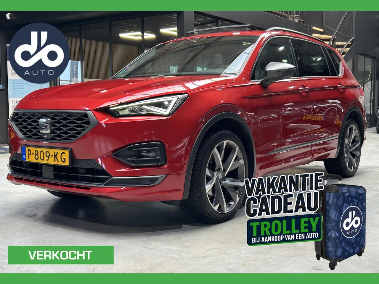 SEAT Tarraco - 1.5 TSI 150pk DSG AUTOM. FR Business Intense PANO I DIGI DASHB. I FULL LED I ORG.NL + NAP - AutoWereld.nl
