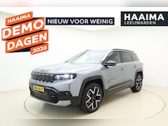 Jeep Compass - First Edition 74 kWh | DEMO | Lederen bekleding | Massagestoelen | Stoelventilatie en verw