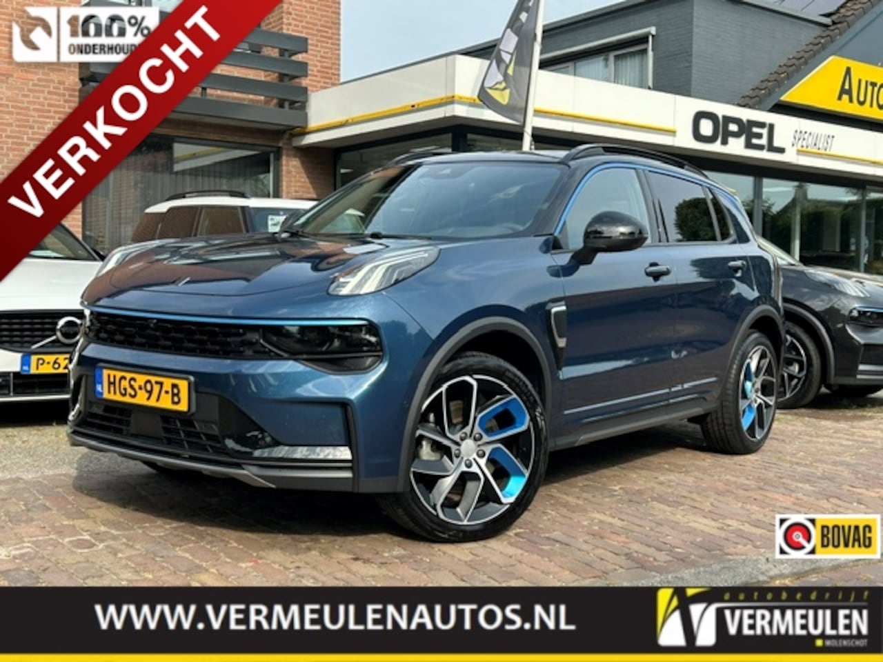 Lynk & Co 01 - 1.5 261PK Plug-in Hybrid Automaat + 20''/ Navi/ Clima/ Ad.Cruise/ Panorama/ Camera/ Full-L - AutoWereld.nl