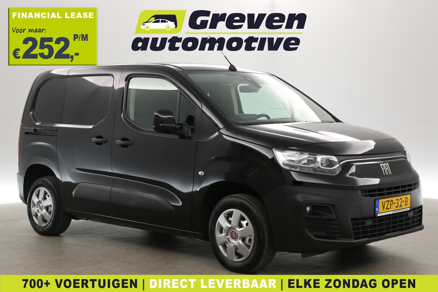 Fiat Doblò - 1.5 BlueHDi | 102PK | 3 Zits | Airco | Cruise | Camera | Carplay | Trekhaak | Navi - AutoWereld.nl