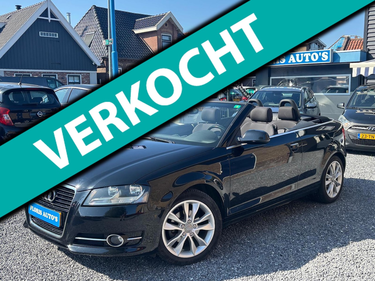 Audi A3 Cabriolet - 1.2 TFSI Ambition Pro Line|Climate|Cruise|Elek spiegels|Rijklaar!| - AutoWereld.nl
