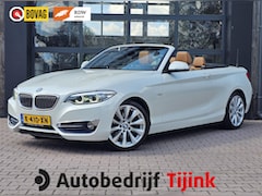 BMW 2-serie Cabrio - 220i High Executive | Navi | Lederen sportstoelen | Afn. Trekhaak | Harman/Kardon