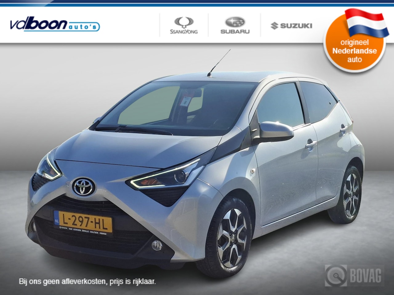 Toyota Aygo - 1.0 VVT-i x-joy LMV | CAMERA | NL-auto | rijklaarprijs !! - AutoWereld.nl