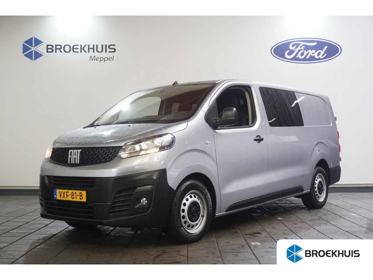 Fiat Scudo - 2.0 MultiJet 145 L3 Dubbel Cabine | Bijrijdersstoel | Camera | Trekhaak | Dode Hoek Detect - AutoWereld.nl