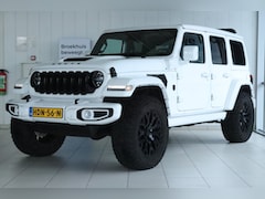 Jeep Wrangler Unlimited - 4xe 380 Sahara BRUTE ''OP AFSPRAAK'' | NL-Auto | BRASS | Skyone | Adaptieve Demping | Adap