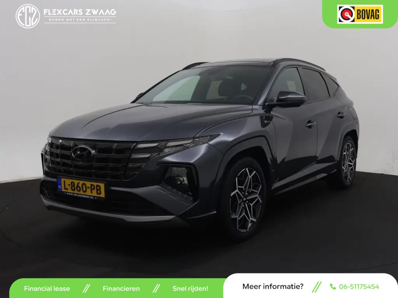 Hyundai Tucson - 1.6 T-GDI PHEV N Line Sky 4WD - Pano/Schuifdak - Navi - ORG.NL - AutoWereld.nl