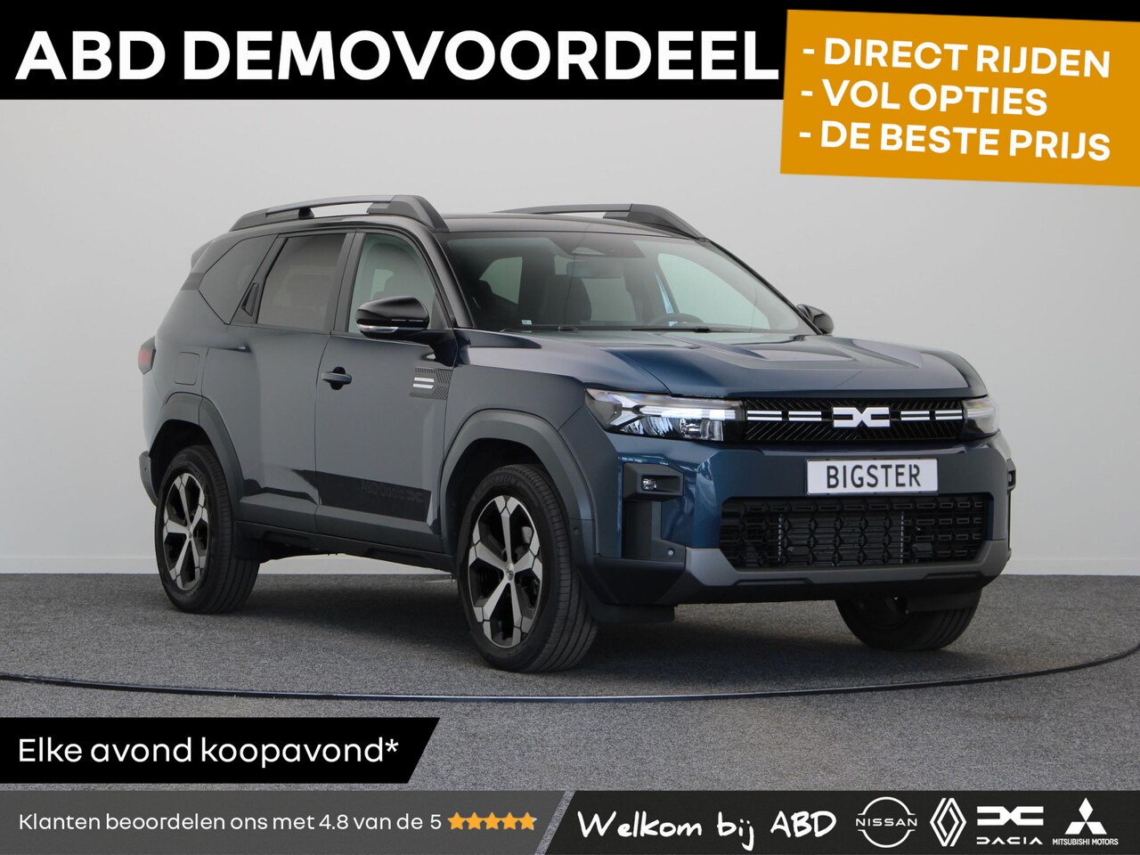 Dacia Bigster - 1.8 Hybrid 155pk Journey | Stoel- en stuurwielverwarming | Elek. achterklep | Adaptive cru - AutoWereld.nl