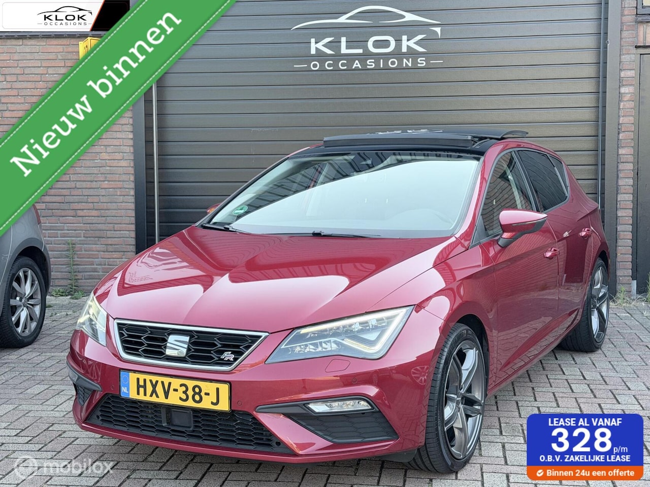 SEAT Leon - 1.5 TSI FR Ultimate Edition Black Pano ACC Clima - AutoWereld.nl